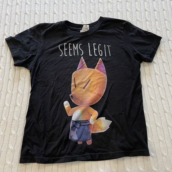 Nintendo Redd the Fox Animal Crossing Seems Legit Tee ~ M - Picture 1 of 9